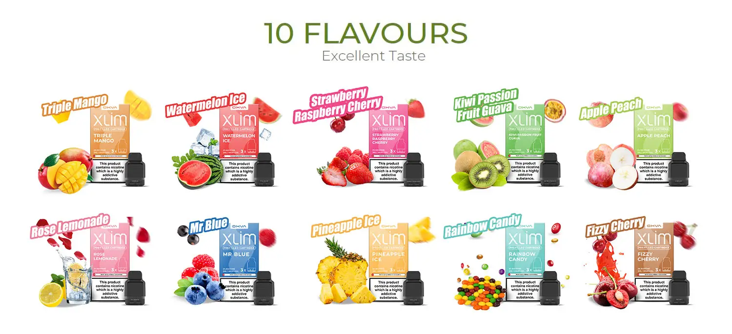 Oxva Xlim Prefilled Cartridges